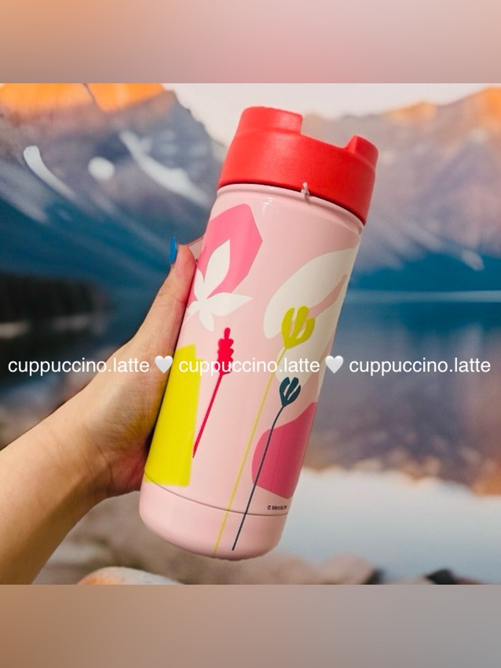 ✨NWT✨Starbucks x Miffy 2026 Limited Edition Pink Bunny Graphic SS Bottle Tumbler - Picture 5 of 7